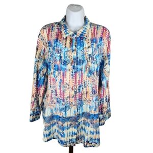 REBA VIBRANT MULTI-COLOR BLOUSE